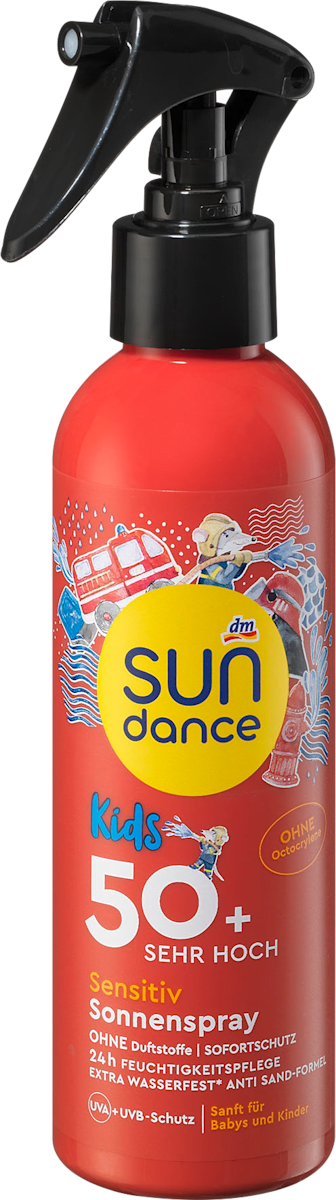sonnenspray kids sensitiv lsf 50 200 ml