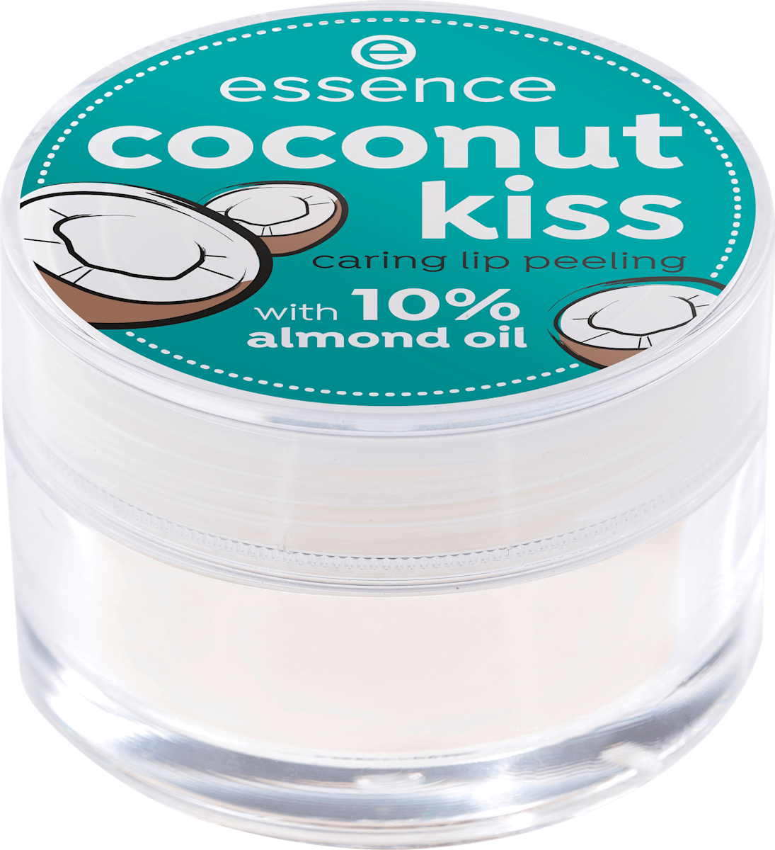 essence cosmetics Lippenpflege coco kiss caring lip peeling Coconut