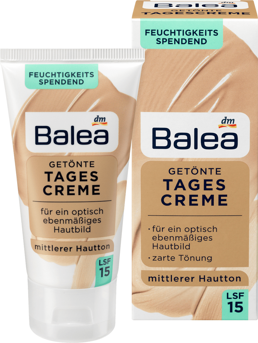 Balea escreme Getont Mittlerer Hautton Lsf15 50 Ml Dauerhaft Gunstig Online Kaufen Dm De