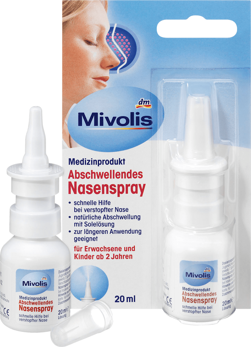 Mivolis Abschwellendes Nasenspray Ml Dauerhaft Gunstig Online Kaufen Dm De