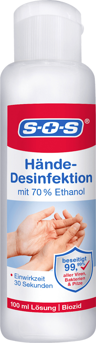 Sos Hand Desinfektions Losung 100 Ml Dauerhaft Gunstig Online Kaufen Dm De