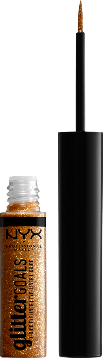 Nyx Professional Makeup Eyeliner Glitter Goals Chamomile 05 4 Ml Dauerhaft Gunstig Online Kaufen Dm De