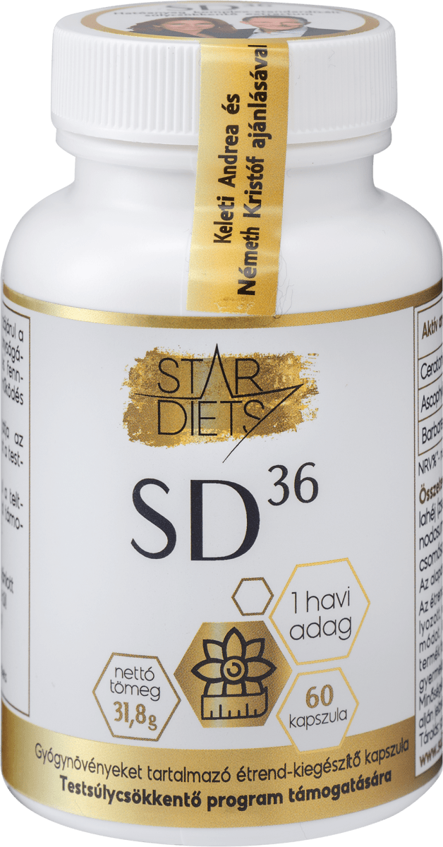 StarDiets SD36 étrendkiegészítő 60 kapsz. - STARDIETS FOGYÁSHOZ