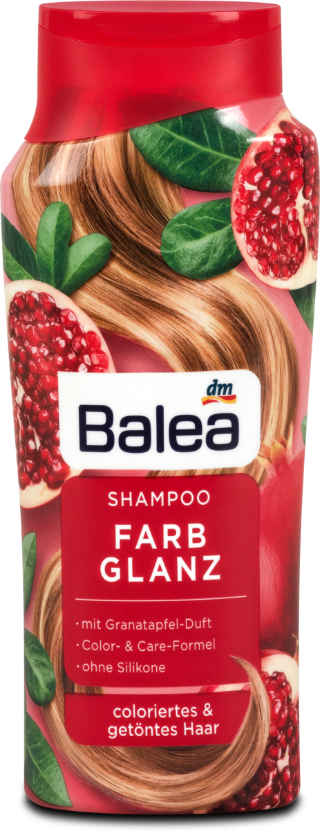 Balea Shampoo Farbglanz Mit Granatapfel Duft 300 Ml Dm At