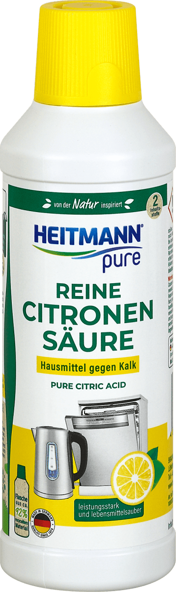Heitmann pure Reine Citronensäure, 500 ml | dm.at