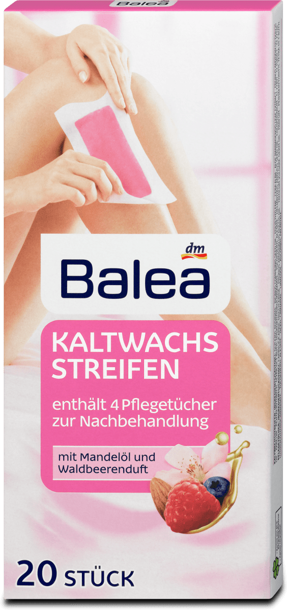 Balea Kaltwachsstreifen Körper, 20 St | dm.at
