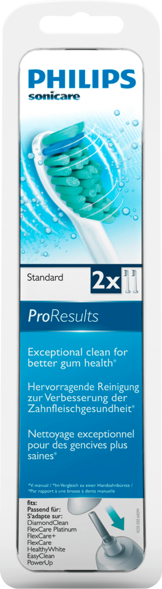 Philips Aufsteckbürsten Sonicare ProResults, 2 St ...