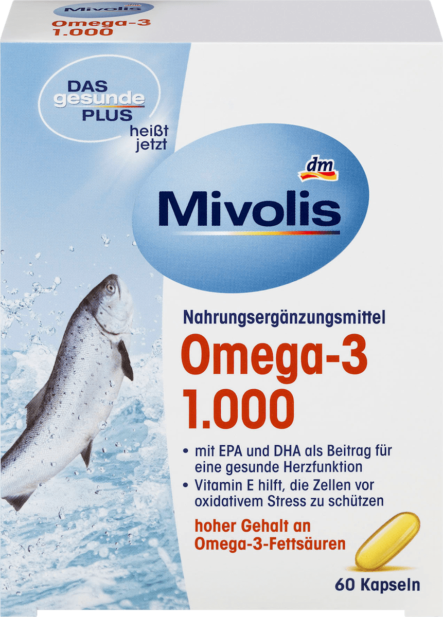 Omega-3 1000 , Kapseln 60 St., 85,1 g