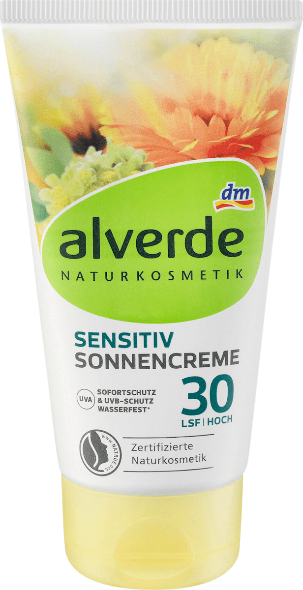 Alverde Naturkosmetik Sensitiv Sonnencreme Lsf 30 75 Ml Dauerhaft Gunstig Online Kaufen Dm De