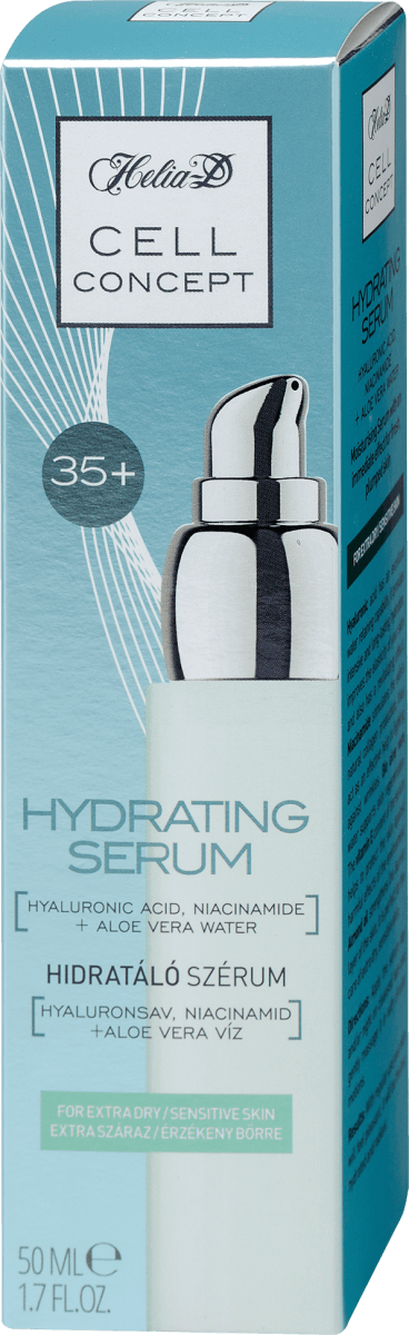 Hidratáló és ránctalanító szérum Beauty Effect Hyaluron Booster duo-hialuronsavval, 10 ml