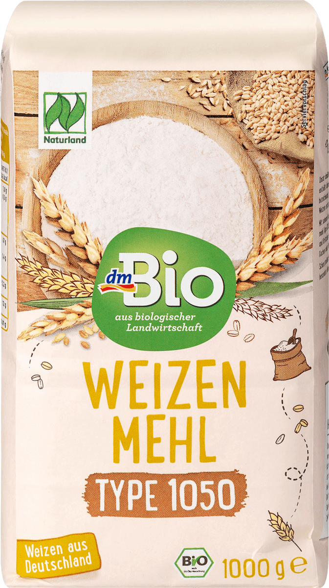 dmbio mehl weizenmehl type 1050 1000 g dauerhaft gunstig online kaufen dm de