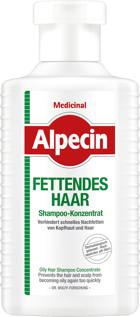 Alpecin Shampoo Konzentrat Medicinal Fettendes Haar 0 Ml Dauerhaft Gunstig Online Kaufen Dm De