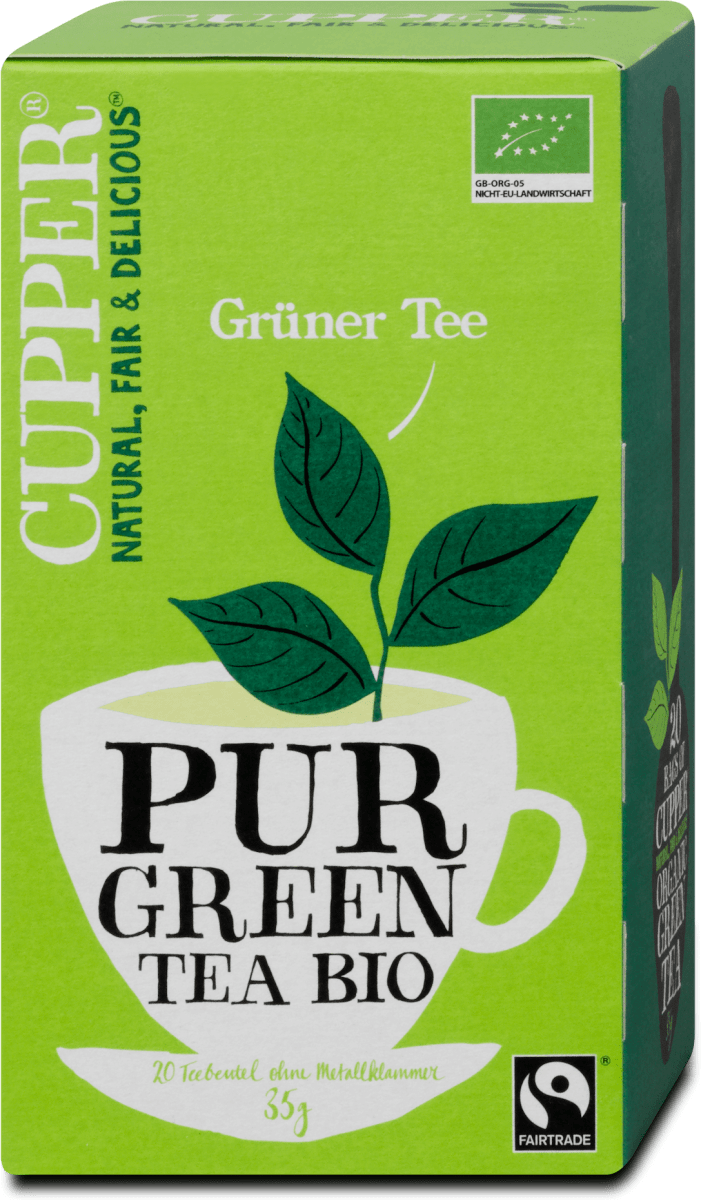 Cupper Pur Grüner Tee, 20 Btl | dm.at