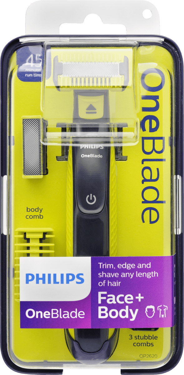 philips one blade face
