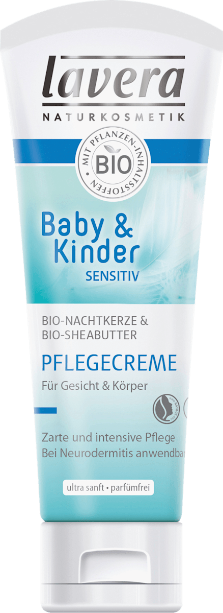 Lavera Pflegecreme Fur Gesicht Korper Baby Kinder Sensitiv 75 Ml Dauerhaft Gunstig Online Kaufen Dm De