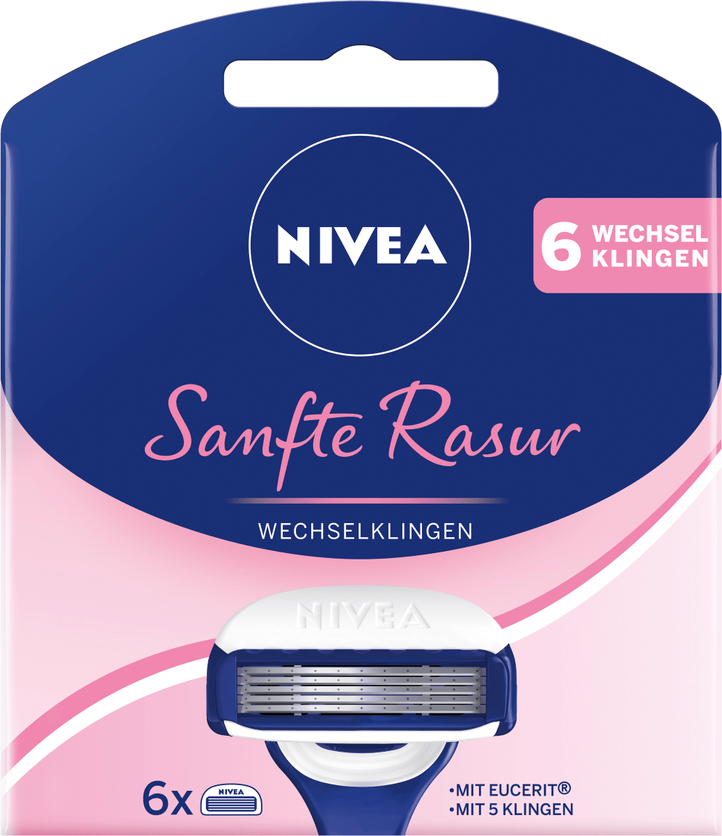 Nivea Sanfte Rasur Rasierklingen 6 St Dauerhaft Gunstig Online Kaufen Dm De