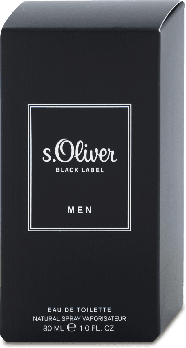 S Oliver Toaletna Voda Black Label 30 Ml Nakupujte Vzdy Vyhodne Online Mojadm Sk
