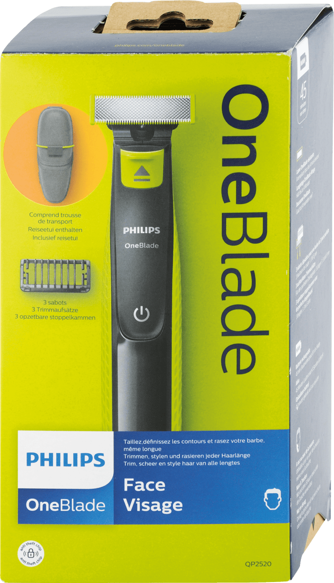 holiaci strojcek oneblade na tvar 3 nadstavce a cestovne puzdro