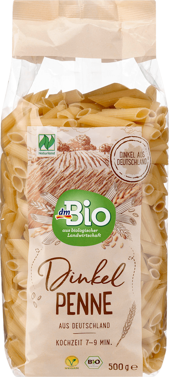 Dmbio Nudeln Penne Aus Dinkel Naturland 500 G Dauerhaft Gunstig Online Kaufen Dm De