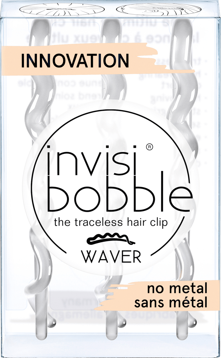 Invisibobble Waver Crystal Clear 3 St Dauerhaft Gunstig Online Kaufen Dm De