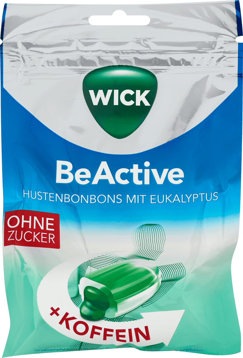 Wick Beactive Hustenbonbons Mit Eukalyptus Koffein 72 G Dm At