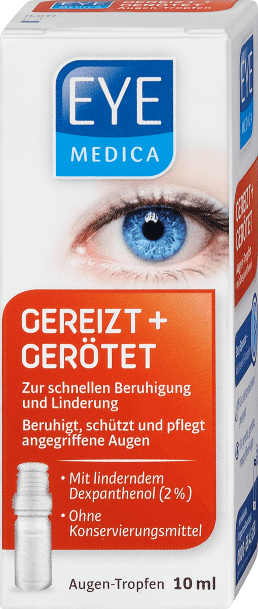 Eye Medica Gereizt Gerotet Augentropfen 10 Ml Dm At