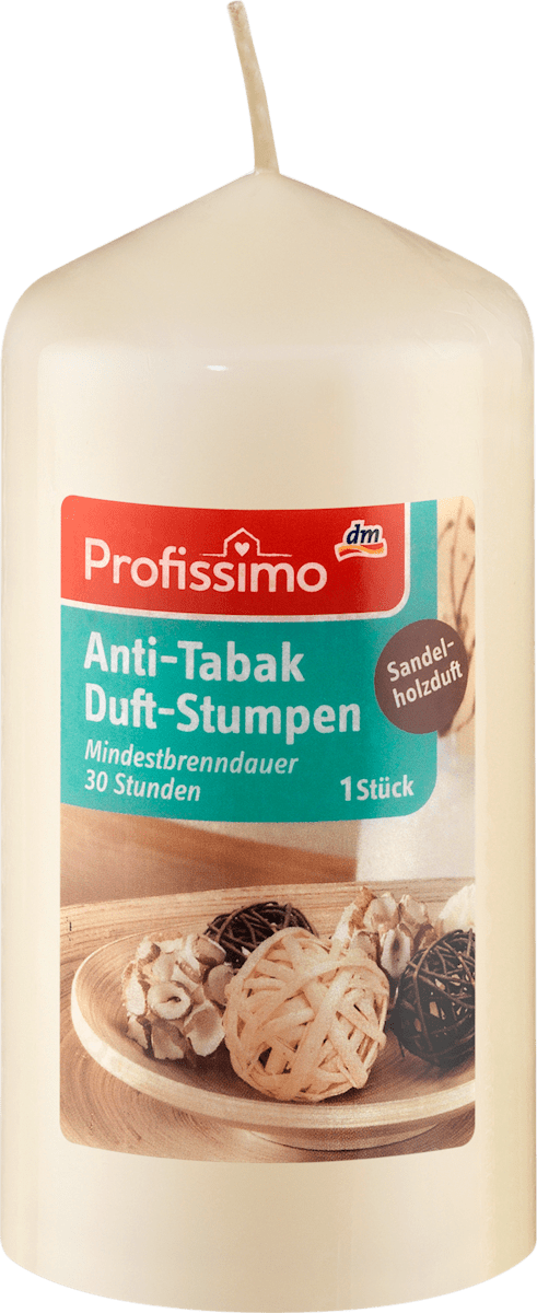 Profissimo Duftkerze Stumpen Anti Tabak 1 St Dauerhaft Gunstig Online Kaufen Dm De