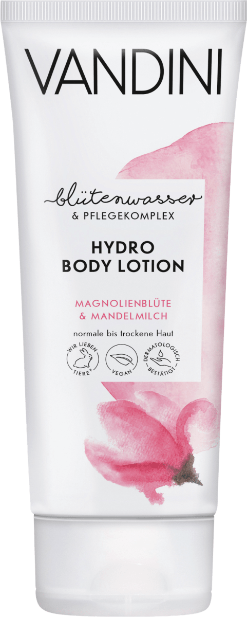 Vandini Bodylotion Hydro Magnolienblute Mandelmilch 200 Ml Dauerhaft Gunstig Online Kaufen Dm De