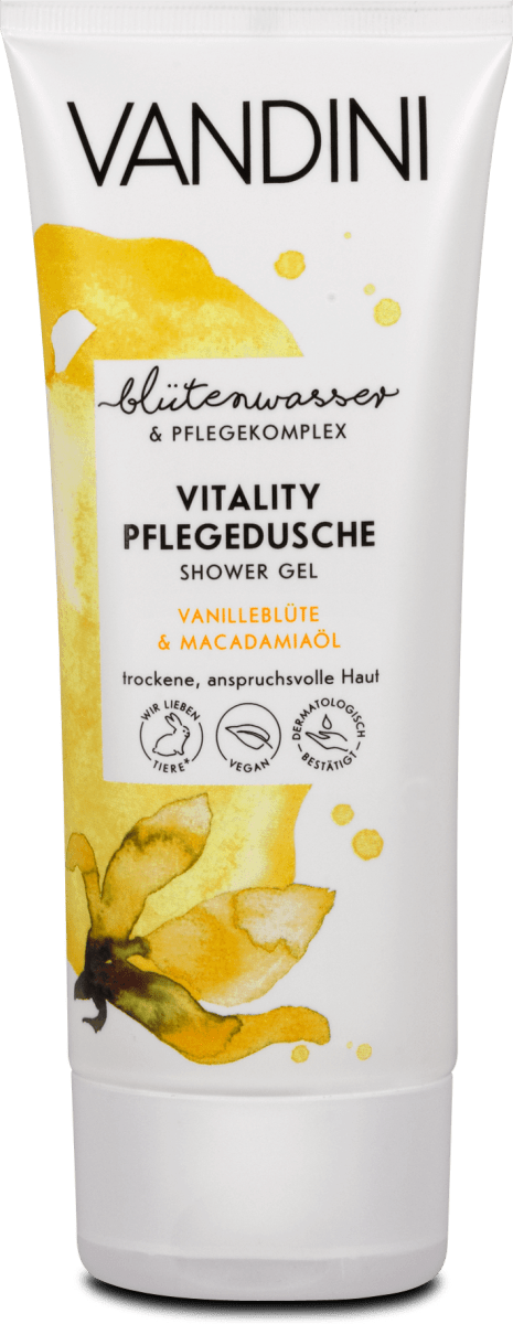 Vandini Vitality Pflegedusche 200 Ml Dm At