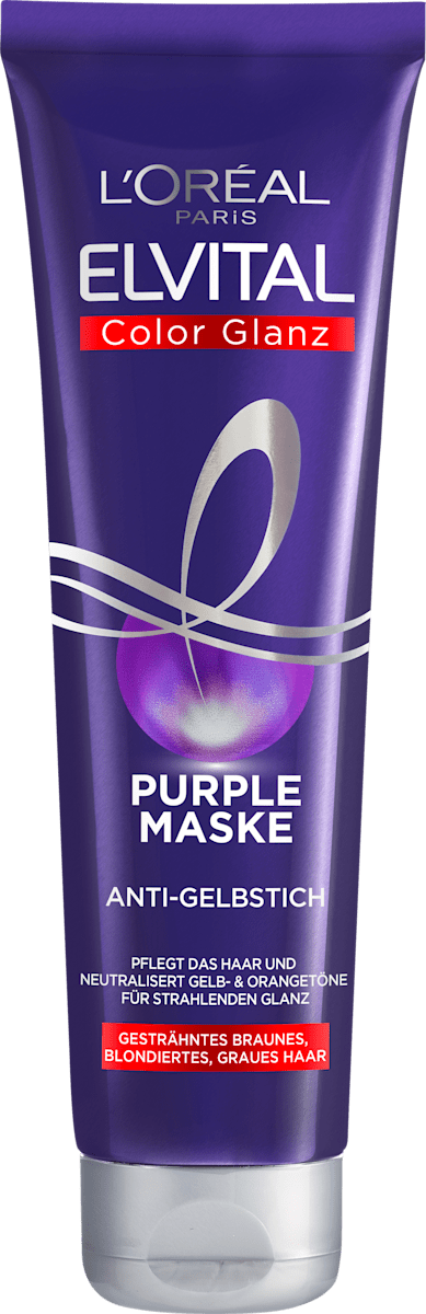 Elvital Haarkur Color Glanz Purple 150 Ml Dauerhaft Gunstig Online Kaufen Dm De