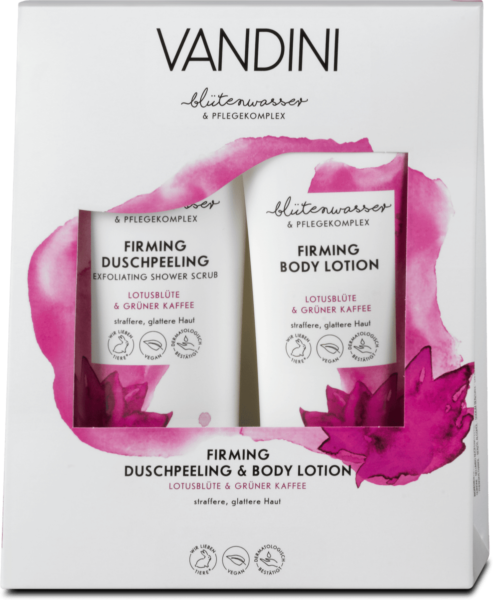 Vandini Firming Korperpflege Set Duschpeeling Body Lotion 1 St Dm At