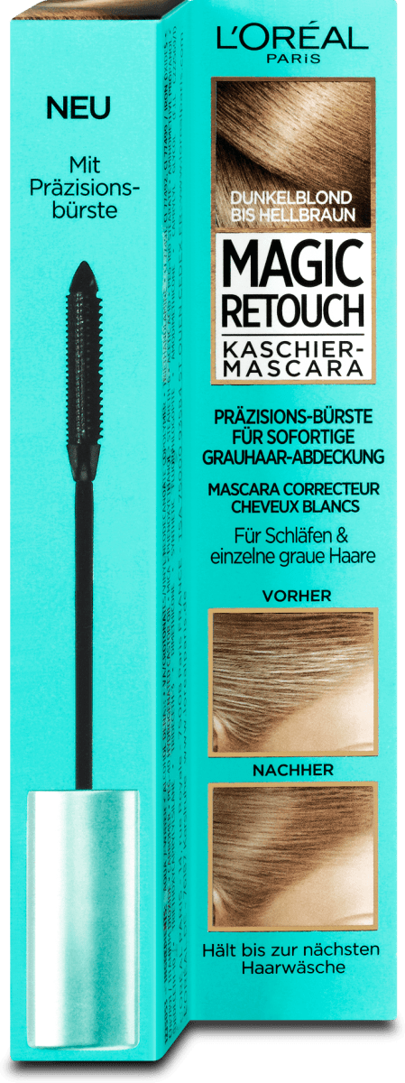 magic retouch kaschier mascara dunkelblond bis hellbraun 8 ml