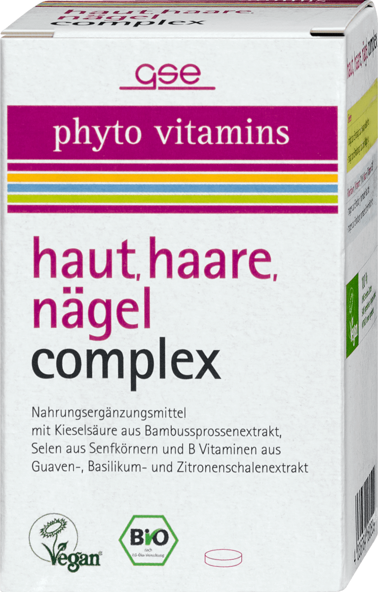 GSE Haut, Haare, Nägel Complex, 36 g dm.at