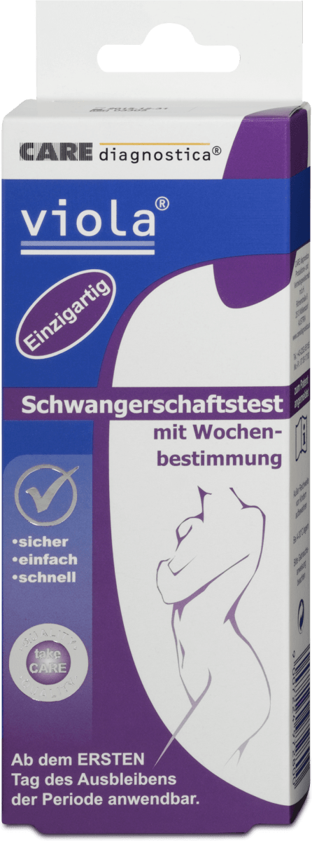 Viola Schwangerschaftstest Mit Wochenbestimmung 1 St Dm At