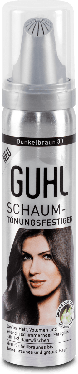 guhl schaumtonungsfestiger dunkelbraun nr 30 dunkelbraun 75 ml dm at