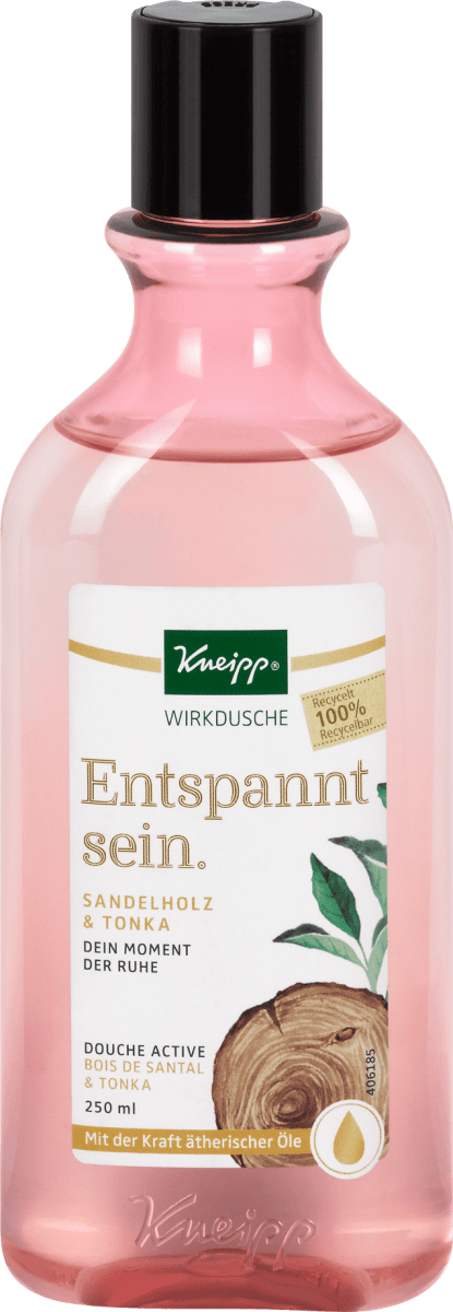 Kneipp Wirkdusche Entspannt Sein Sandelholz Tonka 250 Ml Dm At