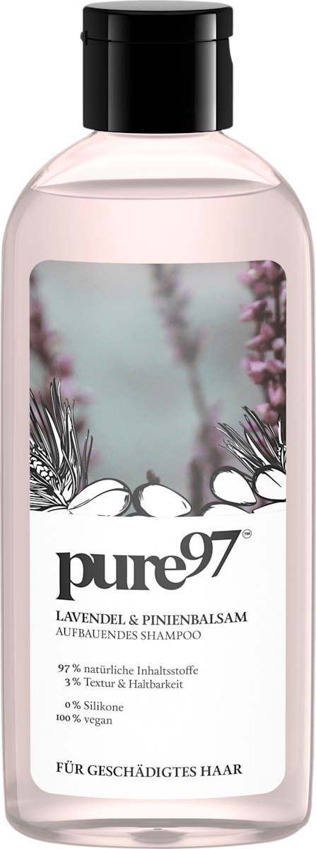 Pure97 Shampoo Lavendel Pinienbalsam 250 Ml Dauerhaft Gunstig Online Kaufen Dm De