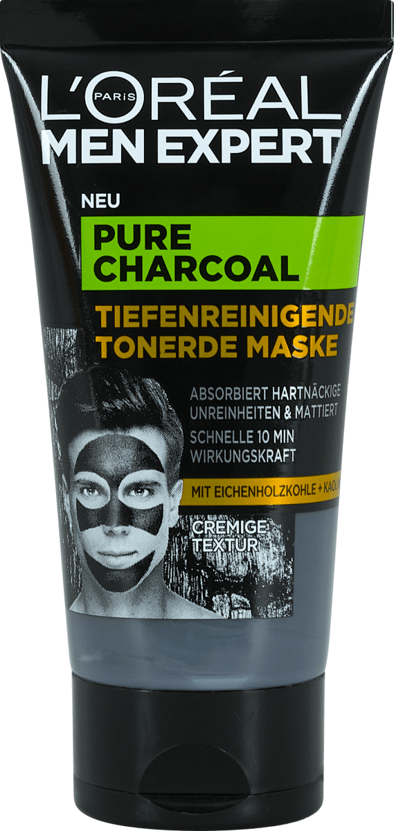 pure charcoal tiefenreinigende tonerde maske 50 ml