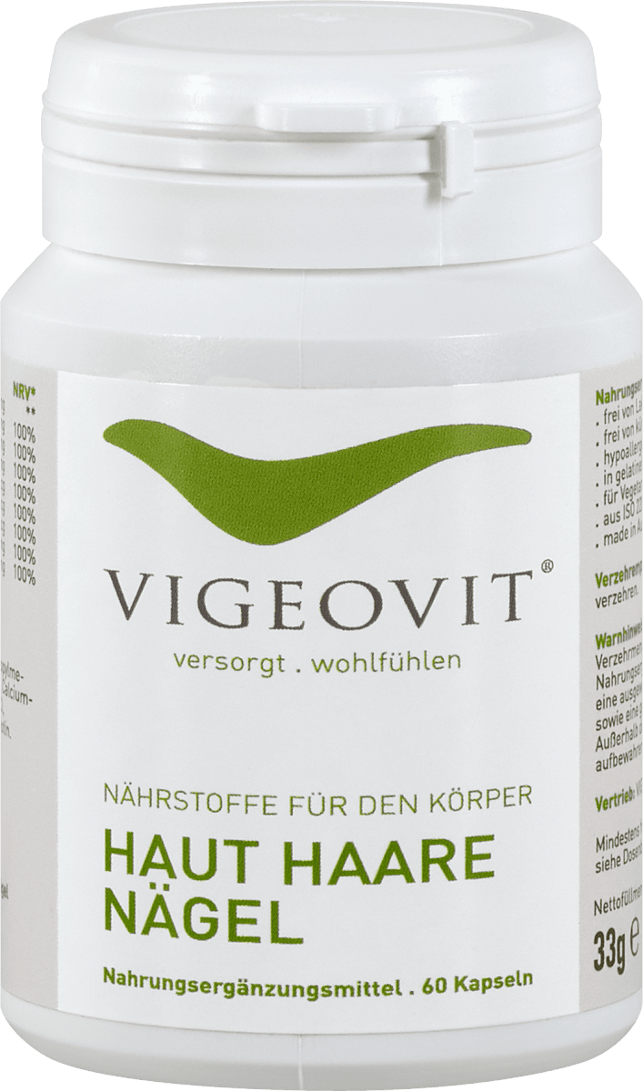 haut haare nagel kapseln 60 st