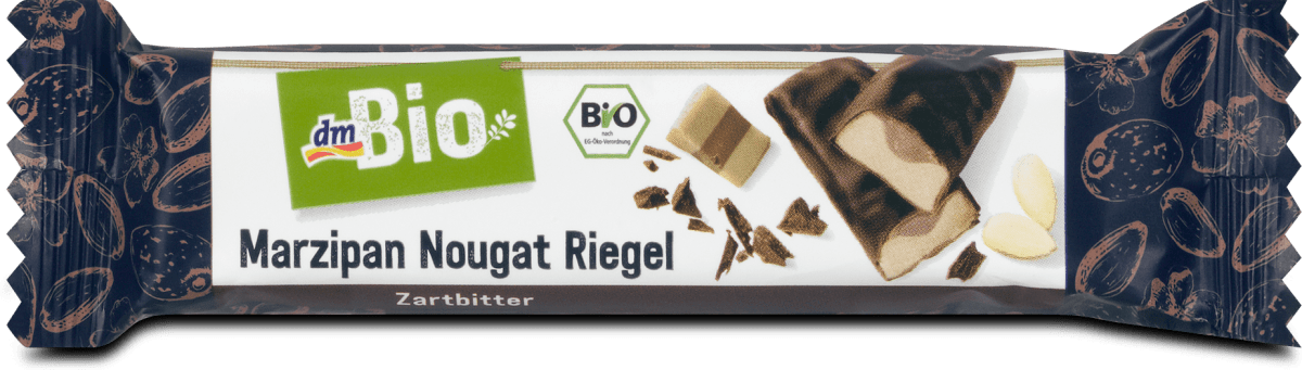 Dmbio Marzipan Nougat Riegel Zartbitter 40 G Dm At