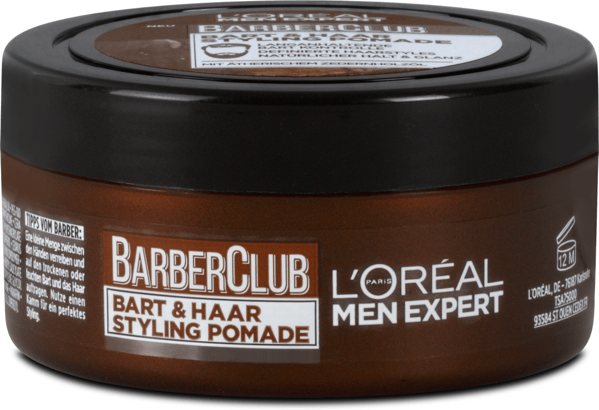 L Oreal Men Expert Barber Club Bart Haar Stylingpomade 75 Ml Dm At Buy l'oreal men's skincare and get deep discounts. barber club bart haar stylingpomade 75 ml