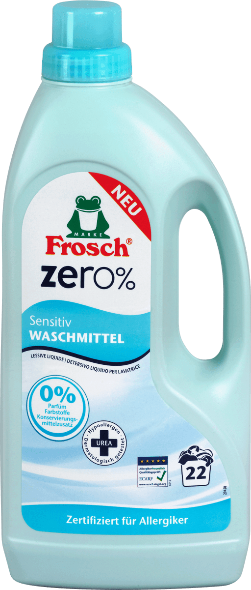 Frosch Zero Sensitive Waschmittel 22 Wl Dm At