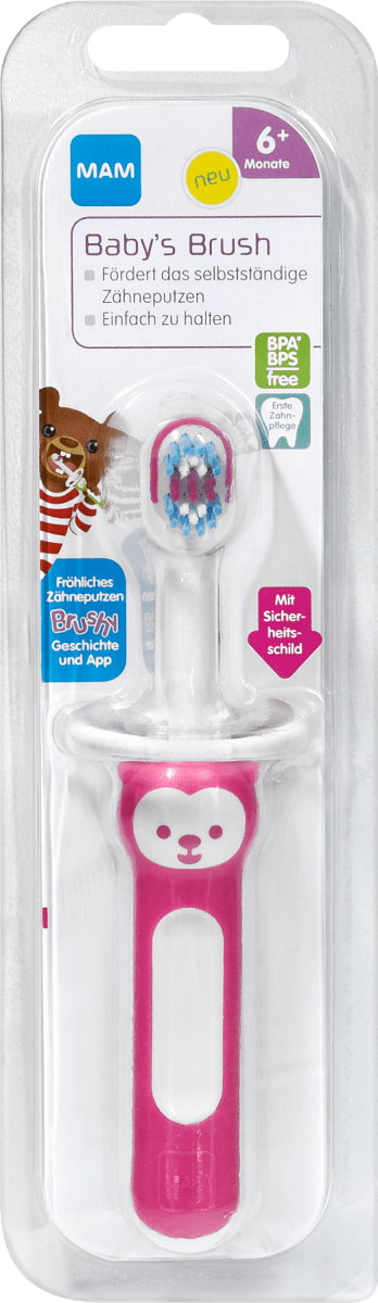 Mam Zahnburste First Brush 6 Monate Sort 1 St Dm At