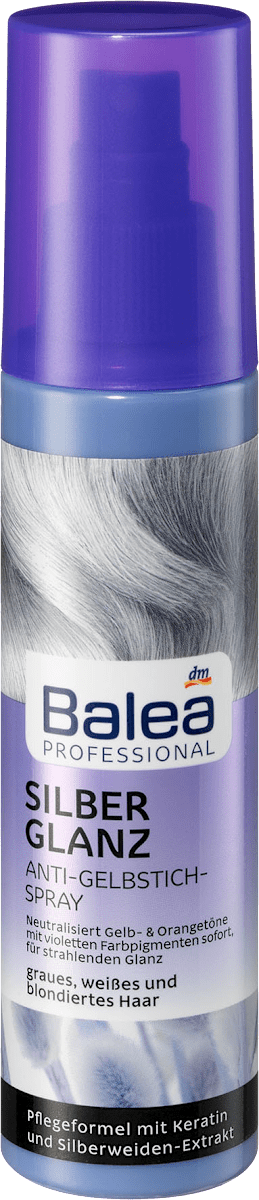 Balea Professional Anti Gelbstich Spray Silberglanz 150 Ml Dauerhaft Gunstig Online Kaufen Dm De