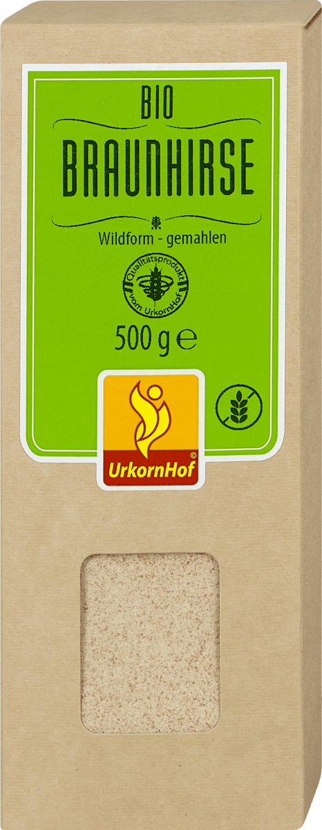bio braunhirse wildform gemahlen 500 g