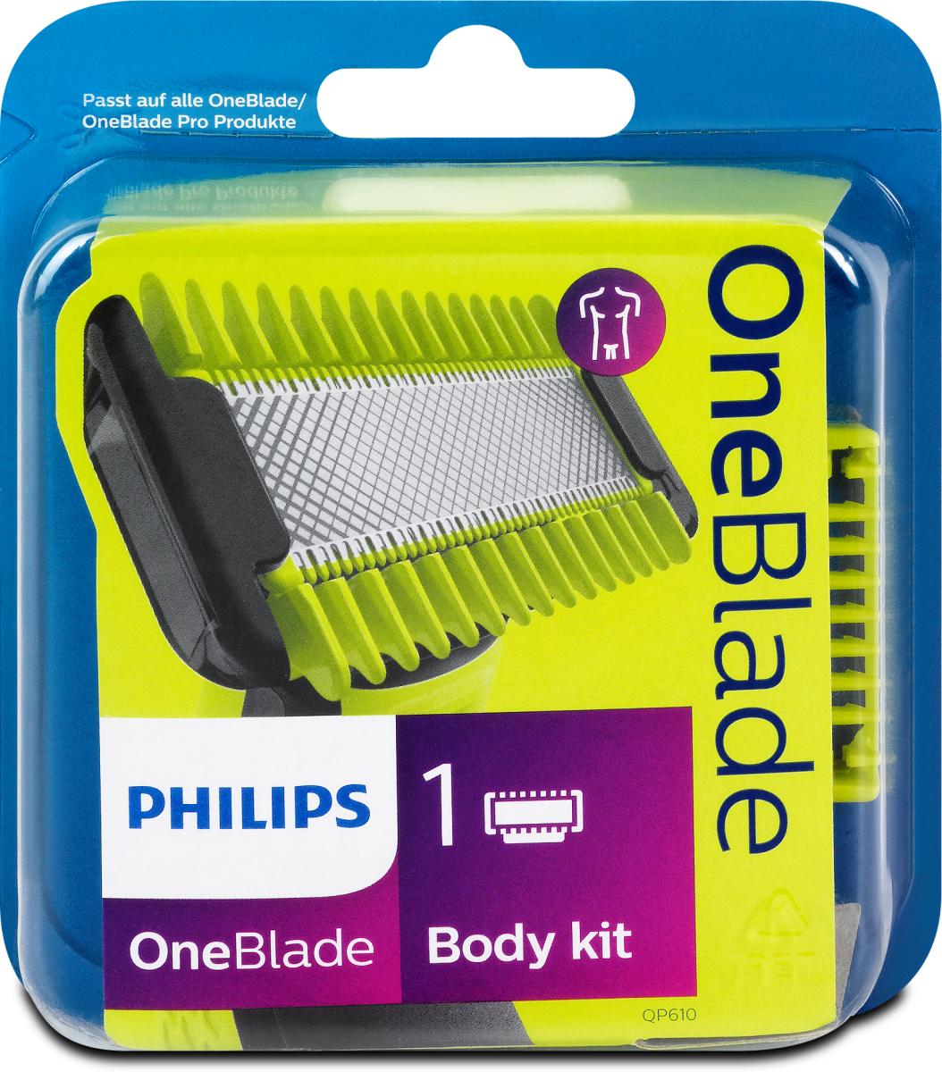 Philips Oneblade Rasierklinge Body Kit 1 St Dm At