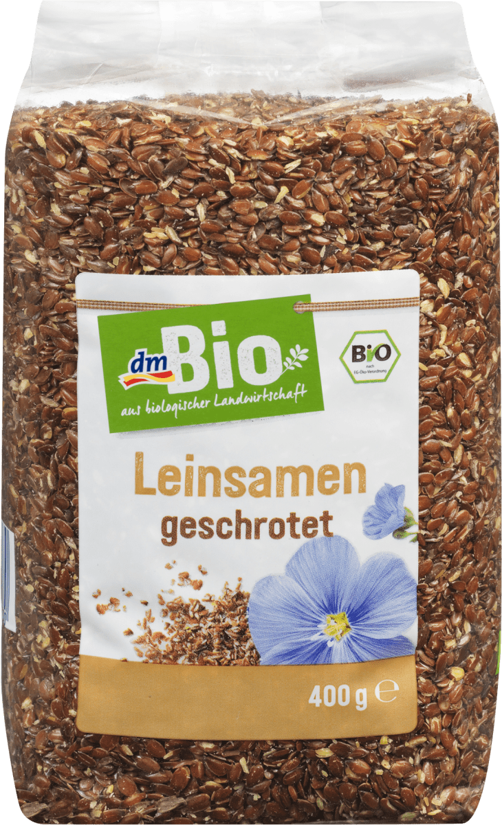 dmBio Leinsamen geschrotet, 400 g dauerhaft günstig online kaufen dm.de