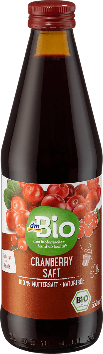 Dmbio Muttersaft Cranberry Saft 330 Ml Dauerhaft Gunstig Online Kaufen Dm De