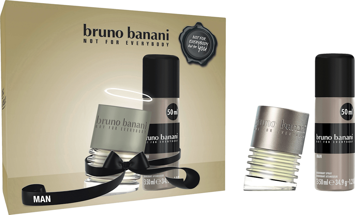 Bruno Banani Geschenkset Man Eau De Toilette 30ml Deospray 50ml 1 St Dauerhaft Gunstig Online Kaufen Dm De