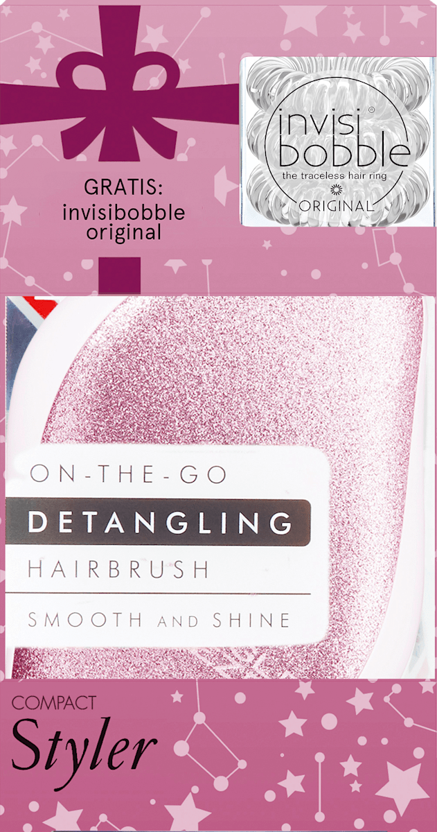 geschenkset tangle teezer invisibobble 1 st